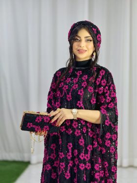 عبایه مجلسی طرح گل