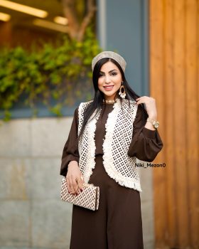 ست لنا کرم قهوه ایی
